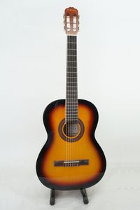 גיטרה קלאסית + נרתיק גימור מבריק GRANADA GC39B-SB SUNBURST