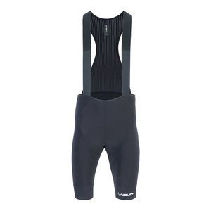 ביב רכיבה לאופניים XSKIN SPEED BIB שחור ארגונומי אולטרא לייט מסנן קרינה 3D מספק תכונות קומפריישן