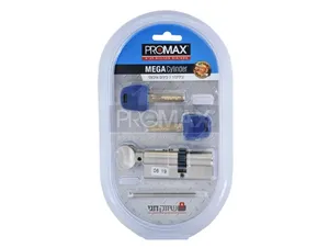 צילינדר MEGA גלגל כפתור 76 מ"מ אקצנטרי (43-33) PROMAX