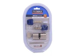 צילינדר MEGA לשון כפתור 66 מ"מ (33-33) PROMAX