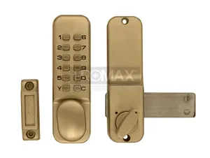 מנעול מספרים מכאני PROMAX בריח חיצוני