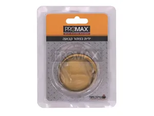 ידית כפתור אלום קבועה