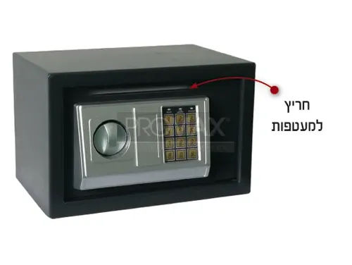 כספת חיצונית אלקטרונית עם חריץ למעטפות