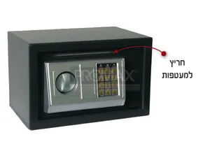 כספת חיצונית אלקטרונית עם חריץ למעטפות