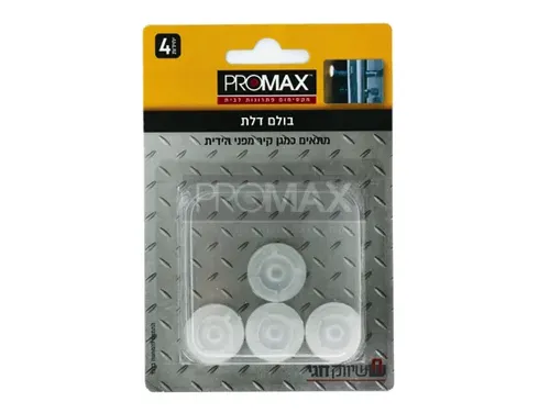 בולם דלת שקוף