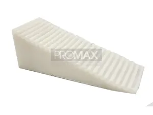 מעצור גומי משולש לבן