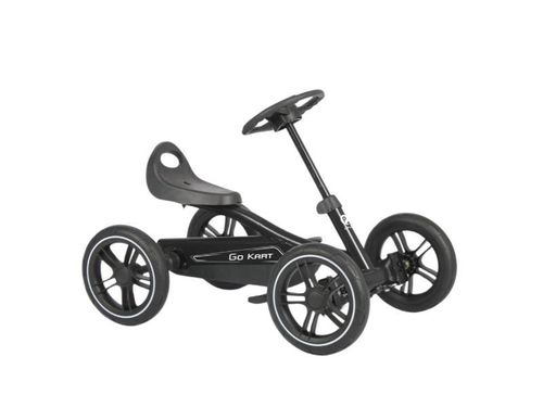 אופניים 4 גלגלים גו קארט מעוצבים - Qplay Go Kart צבע שחור 