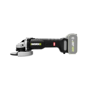 גוף זווית נטענת בראשלס "4.5 (115 מ"מ) WORX WU809.9 BRUSHLESS 20V 