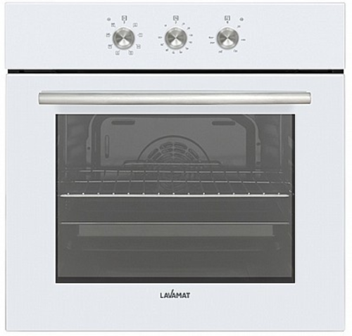 תנור בנוי מכני 65 ליטר LVO-70222W LAVAMAT צבע לבן