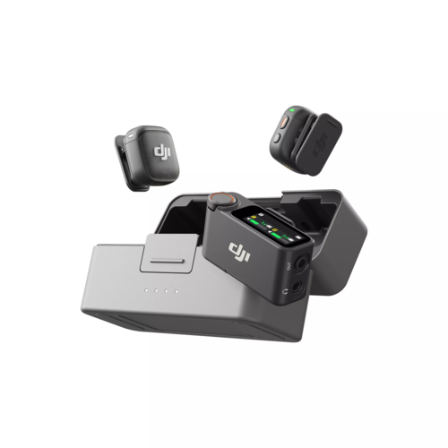 מיקרופון אלחוטי DJI Mic 3 זוגי
