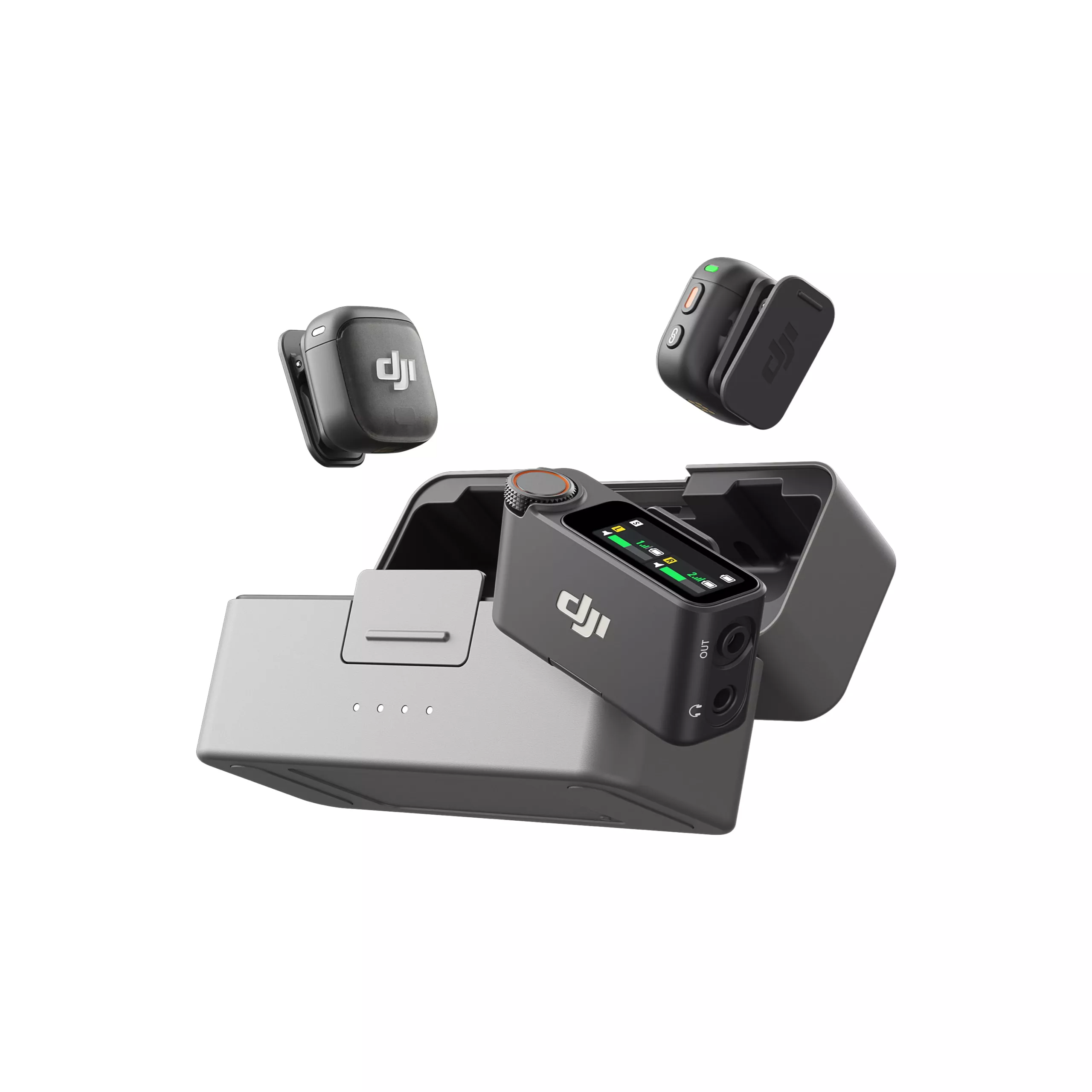 מיקרופון אלחוטי DJI Mic 3 זוגי
