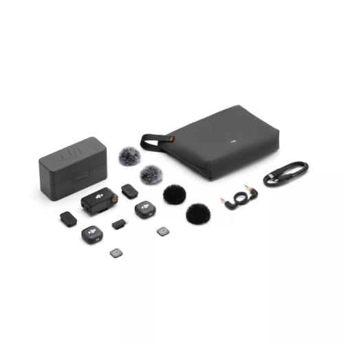 מיקרופון אלחוטי DJI Mic 3 זוגי