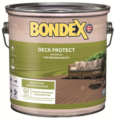 שמן לעץ מקצועי Bondex Deck Protect בונדקס | 5 ליטר