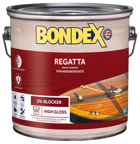 לכה שקופה לעץ יכט ורניש Bondex Regatta בונדקס | 0.75 ליטר