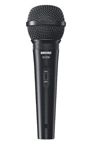 מיקרופון דינמי קרדיואידי ליד Shure SV200