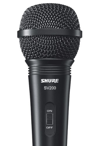 מיקרופון דינמי קרדיואידי ליד Shure SV200