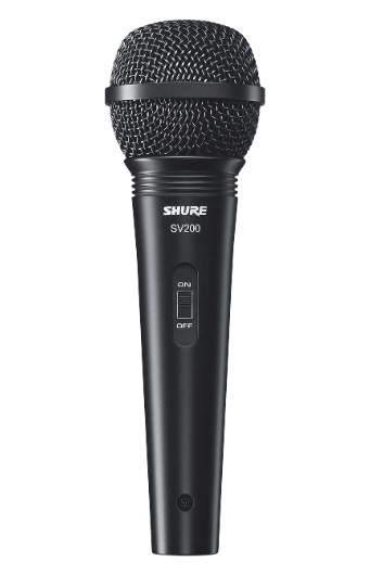 מיקרופון דינמי קרדיואידי ליד Shure SV200