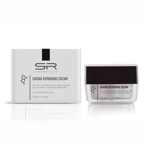 קרם לילה קוויאר לשיקום העור SR COSMETICS - 50ml
