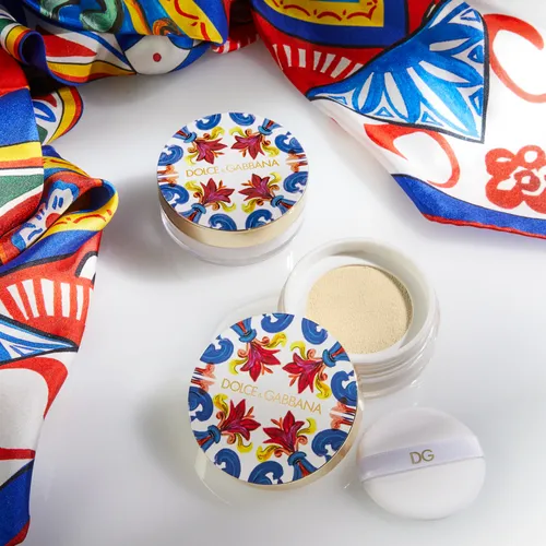 פודרה שקופה דולטשה גבאנה Dolce&Gabbana Solar Glow Translucent Loose Setting Powder 10g