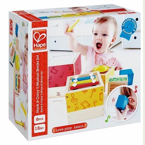 HAPE קוביות מיון בצליל E0336