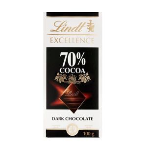 טבלת שוקולד מריר 70% 100 גרם LINDT