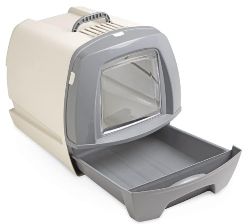 ארגז צרכים שרותים MPS 80S לחתולים - MPS 80s Cat Litter Tray with Drawer