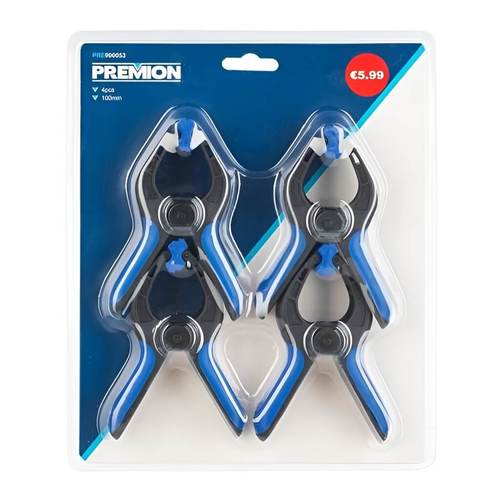 סט אטבים\מהדקים 4 אינץ' 4 יחידות פרמיון PRE900053 
