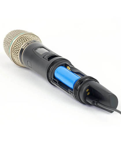 מיקרופון אלחוטי ידני עבור סדרת 5.8GHz נטען ACT-580H