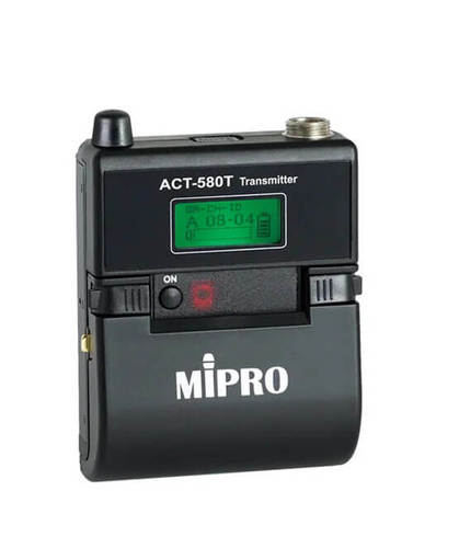משדר כיס/חגורה עבור סדרת 5.8GHz נטען ACT-580T