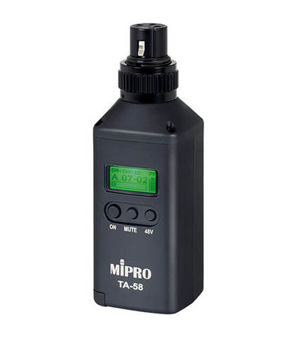 משדר XLR דיגיטלי 5.8GHz נטען להפוך מיקרופון קווי לאלחוטי