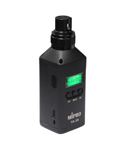 משדר XLR דיגיטלי 5.8GHz נטען להפוך מיקרופון קווי לאלחוטי