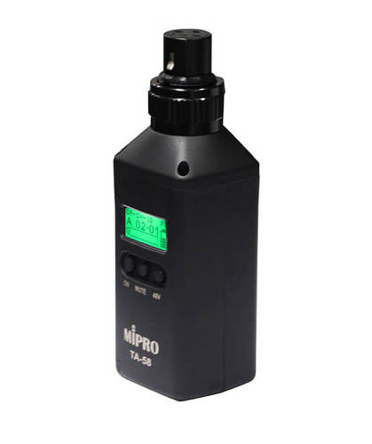 משדר XLR דיגיטלי 5.8GHz נטען להפוך מיקרופון קווי לאלחוטי