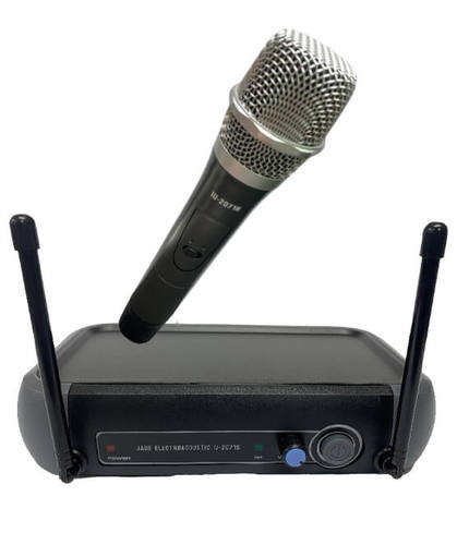 מיקרופון אלחוטי ידני מקצועי בודד 501.4MHz
