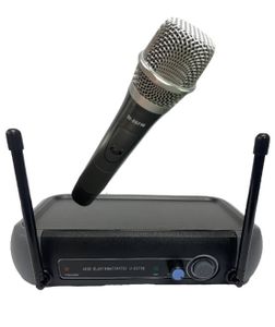 מיקרופון אלחוטי ידני מקצועי בודד 498.5MHz