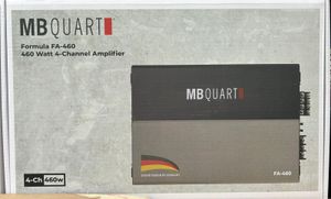 MB Quart FA-460 מגבר לרכב