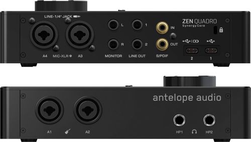 כרטיס קול Antelope Audio Zen Quadro Synergy Core Portable USB-C Audio Interface