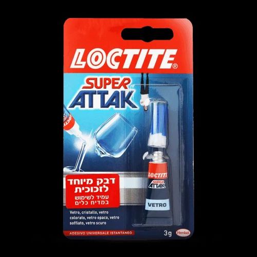 לוקטייט – גלס בונד – דבק לזכוכית
