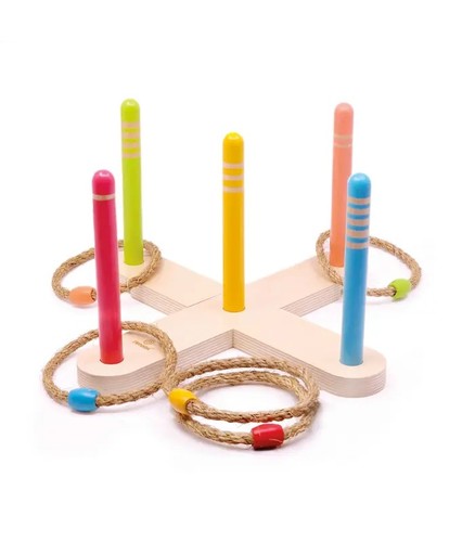 משחק חוץ- טבעות וחבלים 