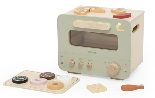 סט תנור אפייה קטן מעץ עם 16 אביזרים PolarB