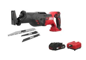 מסור חרב נטען 20V Brushless XP עם פנדל לעבודות חיתוך מגוונות + מתנה סוללה 2.0Ah ומטען SW1E3480CB SKIL