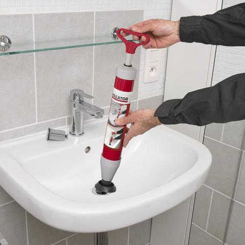 פומפה לפתיחת סתימות  106 KRTH50305, VACUUM PUMP PLUNGER Ø 68MM - Ø 160MM