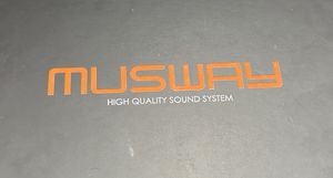 MUSWAY M4 מגבר לרכב