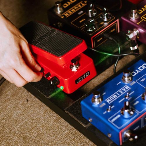 פדל WAH רב תכליתי JOYO JO-WAH II - פדל אפקטים מקצועי לגיטרה עם פונקציות WAH ווליום, 6 טווחי תדר ובקרי Q value לגיטריסטים