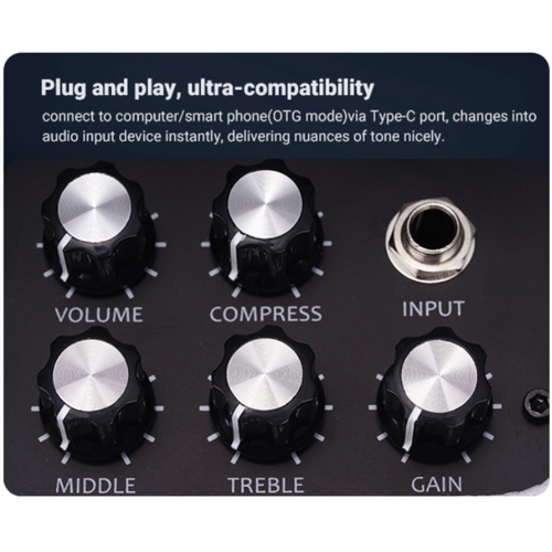 מגבר בס JOYO BA-30 VIBE CUBE 30W קומפקטי עם רמקול 4 אינץ' ורדיאטור פסיבי