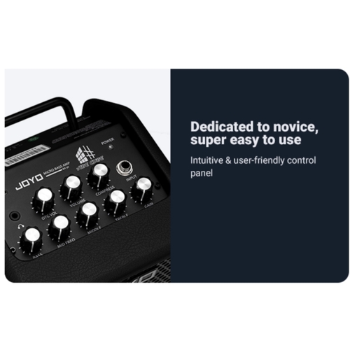 מגבר בס JOYO BA-30 VIBE CUBE 30W קומפקטי עם רמקול 4 אינץ' ורדיאטור פסיבי