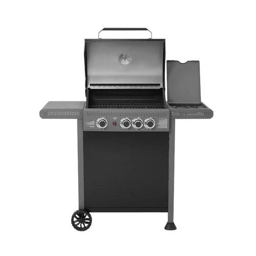 גריל גז 3 מבערים עם כירת צד דגם יופיטר G.Chef