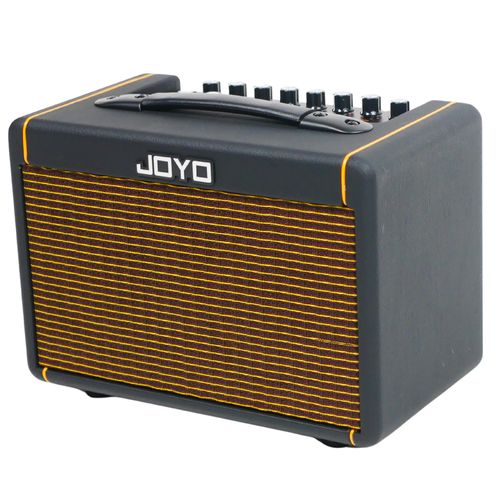 מגבר גיטרה אקוסטי JOYO JO-AC20S - מגבר נטען 20 וואט עם שני רמקולים וסוללת ליתיום מובנית לנגינה ניידת