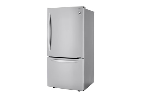 מקרר עם מקפיא תחתון בנפח 720 ליטר דגם GM-859RSCE של LG רוחב: 84 ס