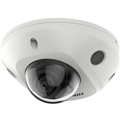 מצלמת מיני כיפה IP 4MP דגם DS-2CD2543G2-IS מבית HikVision צבע לבן יבואן רשמי