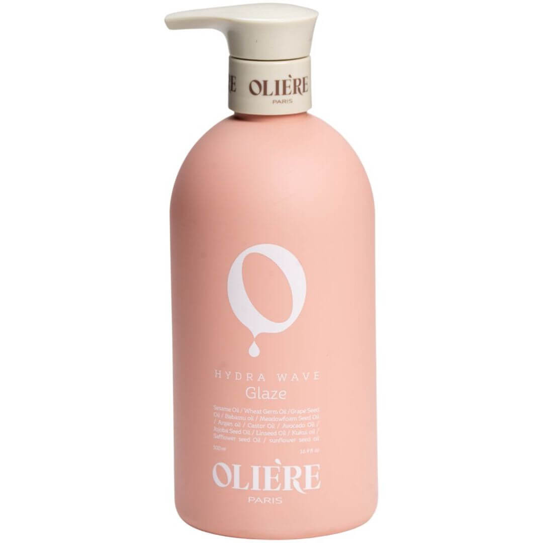 גלייז מקצועי לשיער מתולתל OLIERE לתחושת רכות וברק עוצמתית אולייר 500 מ"ל